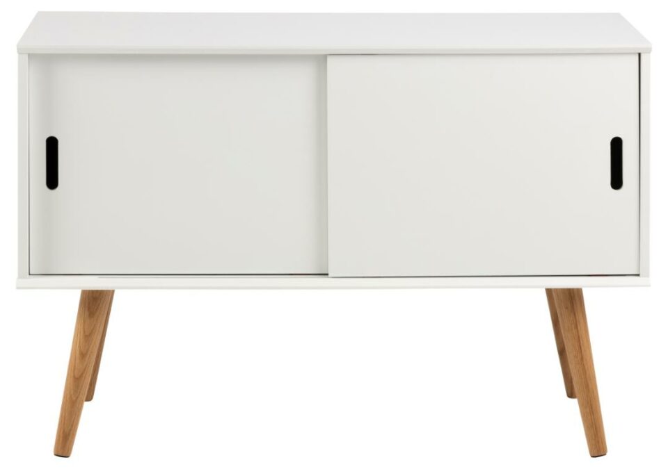 Komoda Mitra, dimenzije 100 x 38 x 69.5 cm, bijela