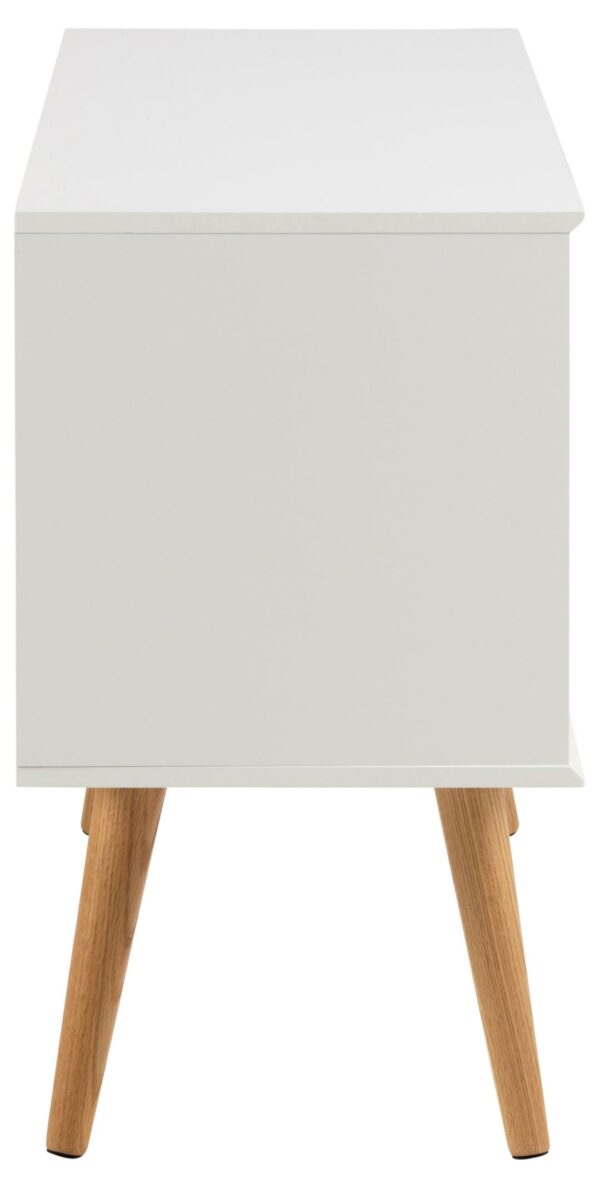 Komoda Mitra, dimenzije 100 x 38 x 69.5 cm, bijela