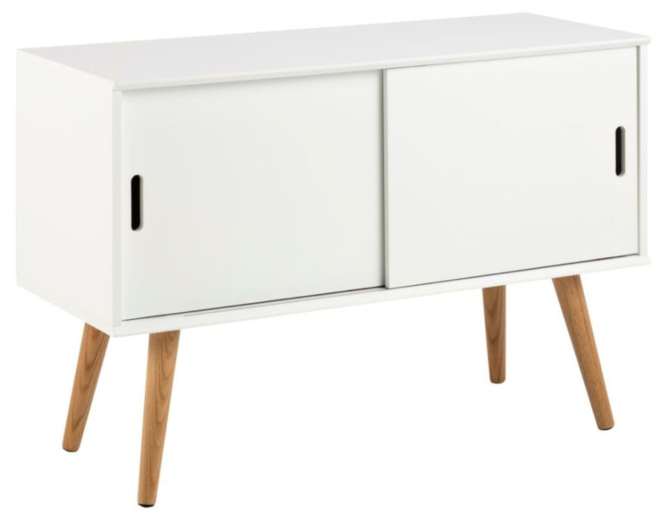 Komoda Mitra, dimenzije 100 x 38 x 69.5 cm, bijela