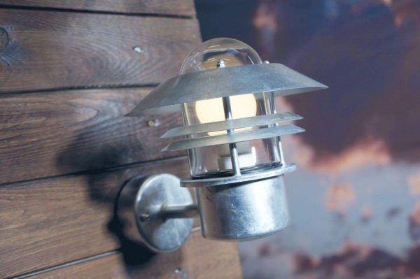Blokhus 2 zidna vanjska svjetiljka, pocinčani čelik
