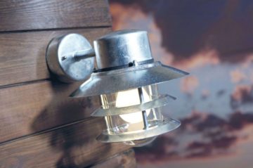 Blokhus zidna vanjska svjetiljka, pocinčani čelik