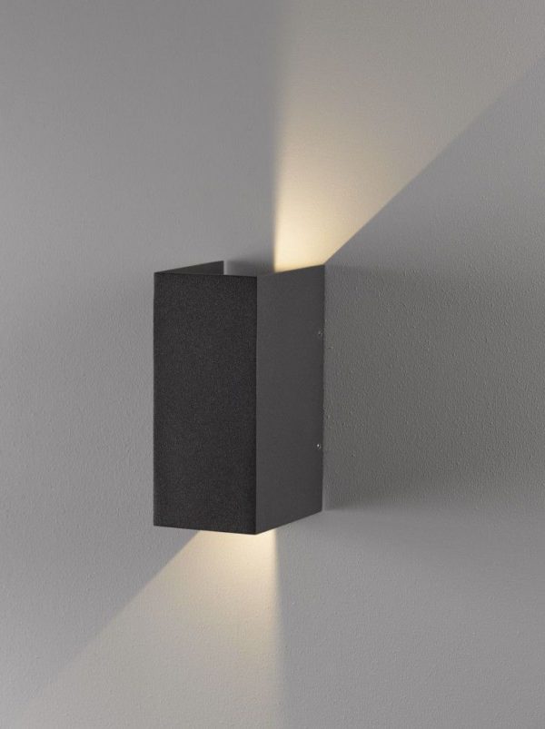 Norma zidna svjetiljka siva