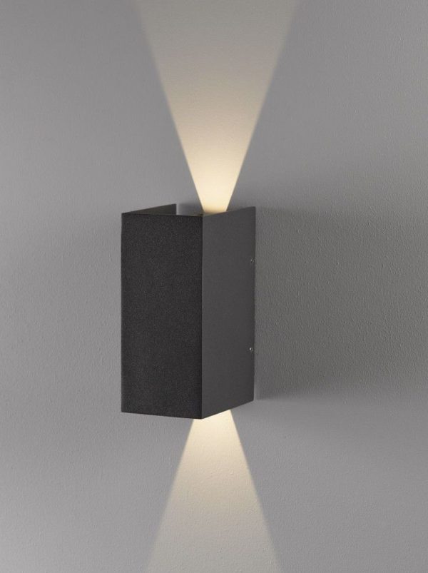 Norma zidna svjetiljka siva