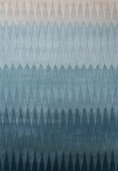 Ručno tkani tepih ACACIA, Blue, VIŠE DIMENZIJA