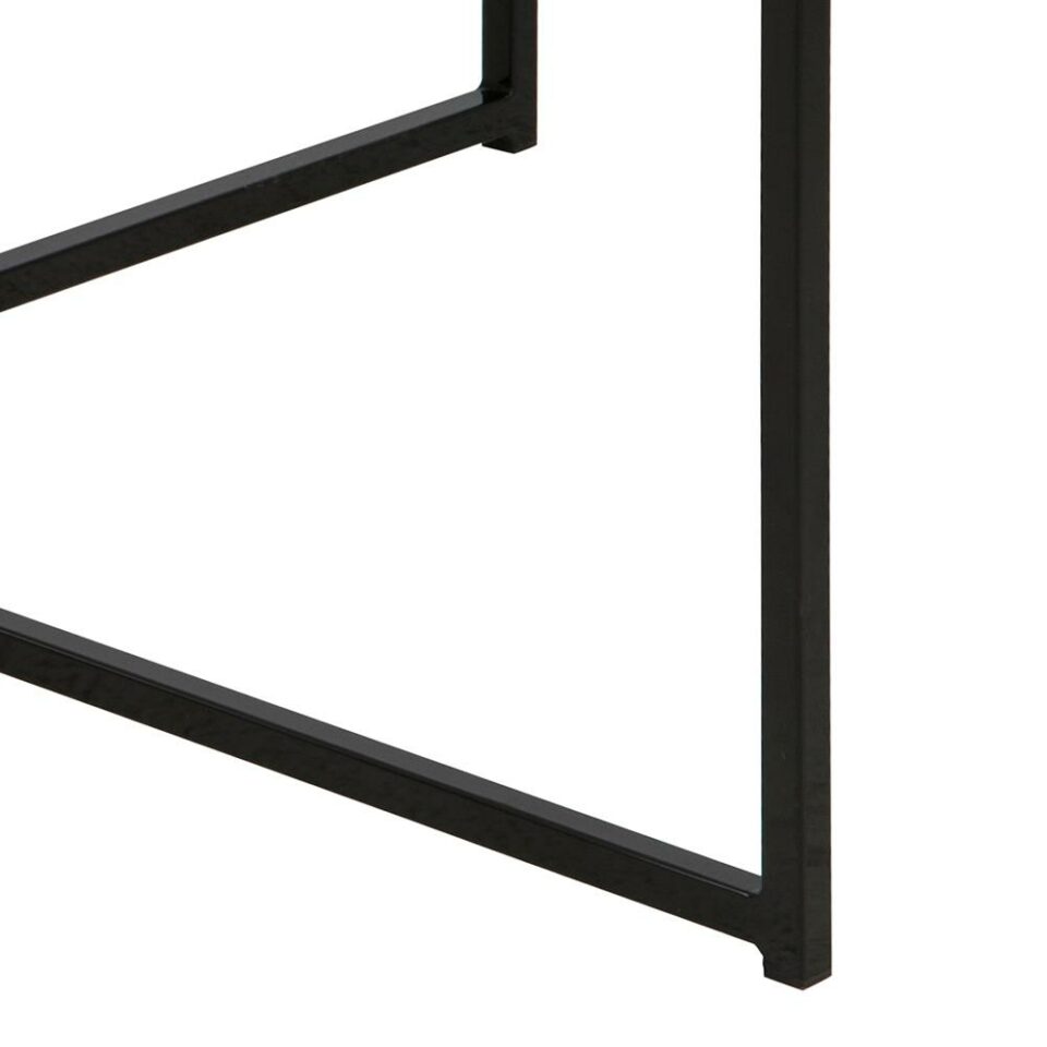 Stakleni stolić za dnevni boravak Alisma, dimenzije 80 x 80 x 45 cm, VIŠE BOJA