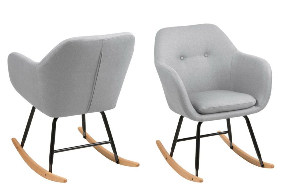 Relax fotelja Emilia, dimenzije 57 x 68.5 x 81 cm, VIŠE BOJA - Svijetlo siva