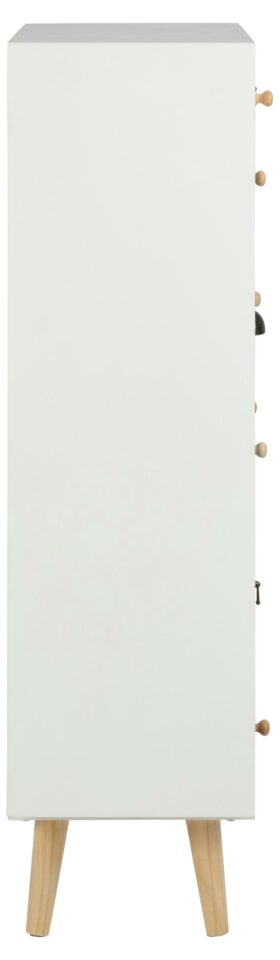 Ladičar Thais 3, dimenzije 70 x 30 x 114 cm, bijela