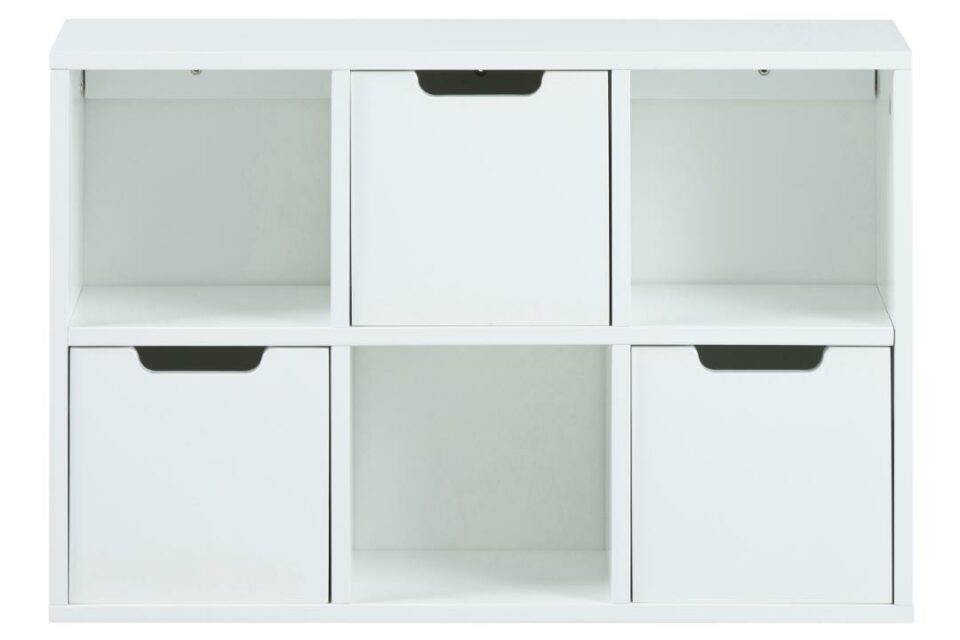 Stenska enota Mitra, dimenzije 58 x 18 x 39 cm, BELA
