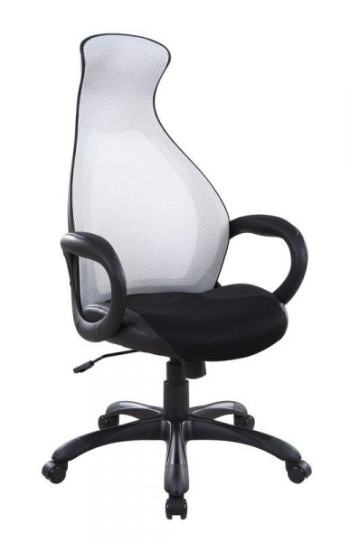 Uredska stolica Dolphin crno-siva