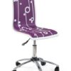 Dječja uredska stolica FUN4 ljubičaste boje