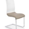 Blagovaonska stolica K198 bež-bijele boje