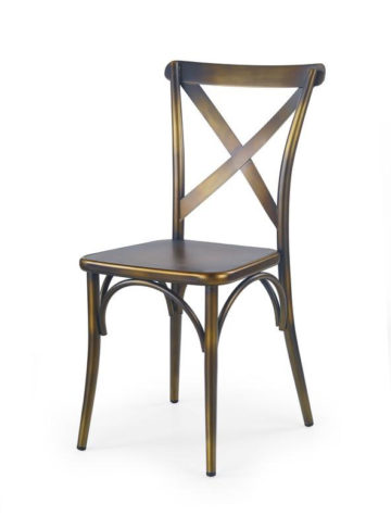 Blagovaonska stolica K205 bakrene boje