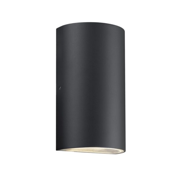 Rold zidna svjetiljka, dimenzije 16 cm x 9 cm, CRNA