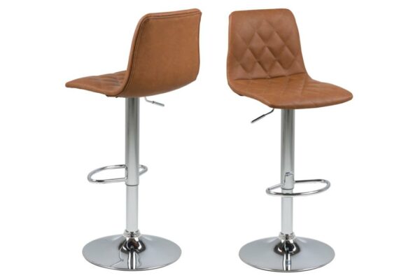Barski stol Emu, dimenzije 40 x 47.5 x 110 cm, RJAVA