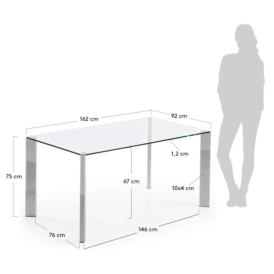 Jedilna miza Corner, več dimenzij