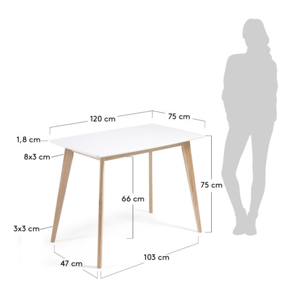 Blagovaonski stol Unit, više dimenzija
