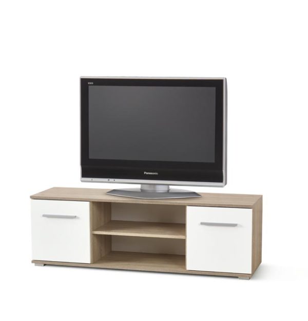 TV ormarić LIMA RTV-1, 137 x 40 x 44 cm, boja hrasta ili bijela-hrast