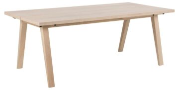 Jedilniška miza A-Line, dimenzije 200 x 95 x 74,6 cm, HRAST