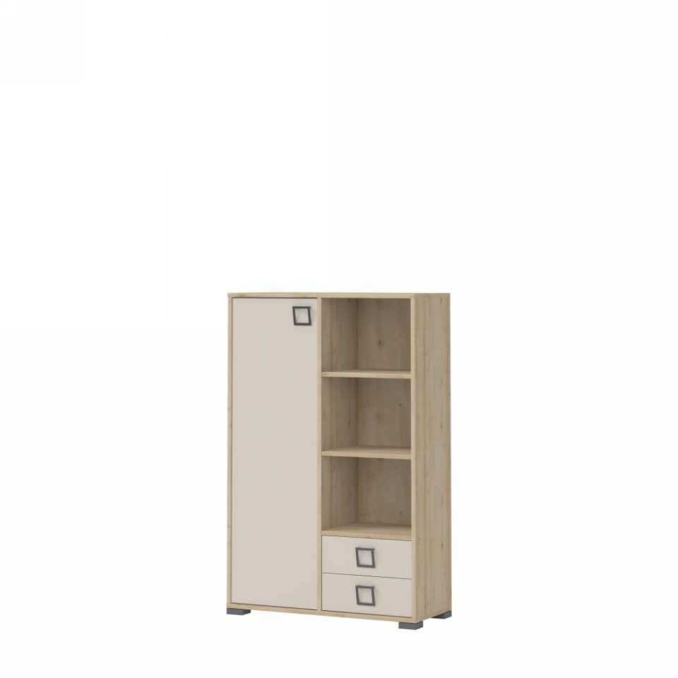 Visoka komoda Kiki K12, dimenzija 86 x 37 x 134 cm, VEČ BARV
