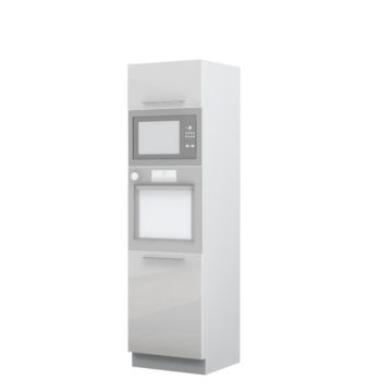 Kuhinjska visoka omara Riva K21-60-RM/2 za pečico in mikrovalovno, VEČ BARV