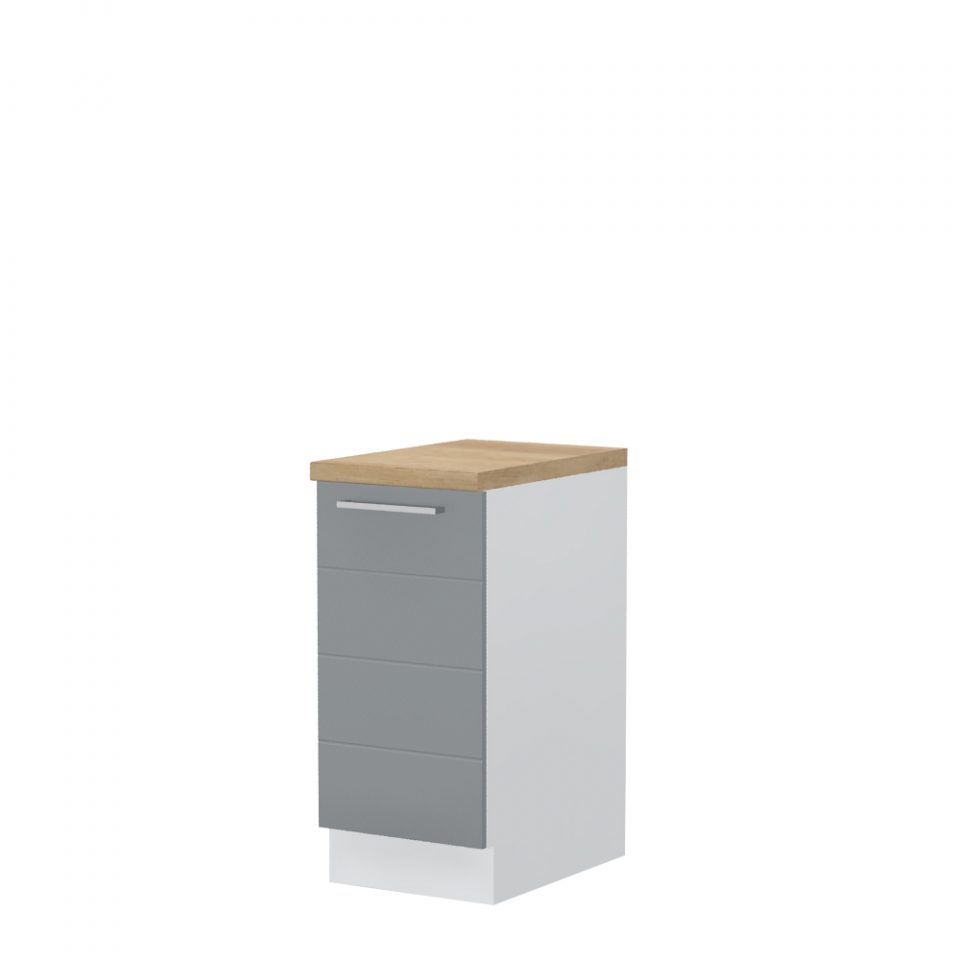 Donji kuhinjski element Highline R-40-1K/3, vrata, VIŠE BOJA