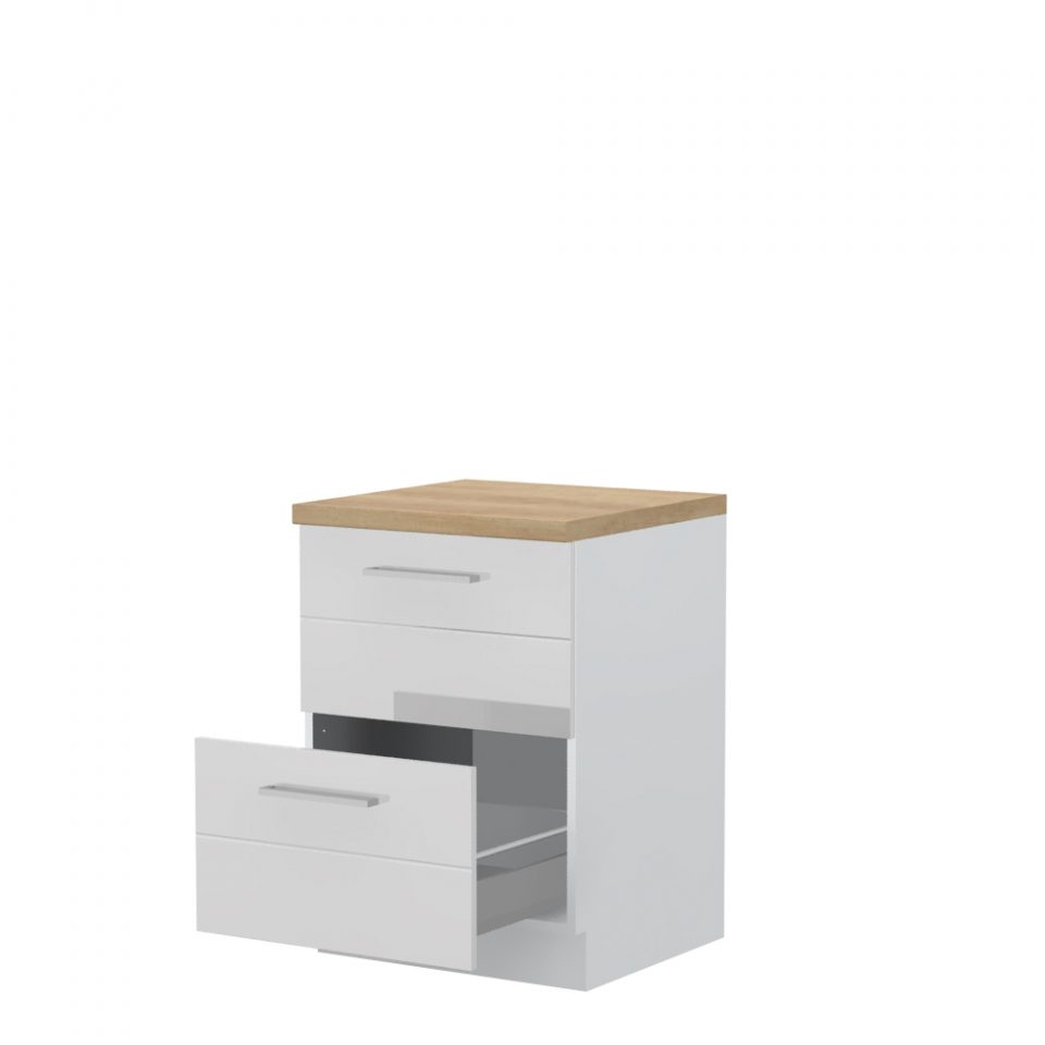 Kuhinjski predalnik Highline R-60-2MBOX/3 dva predala  , VEČ BARV