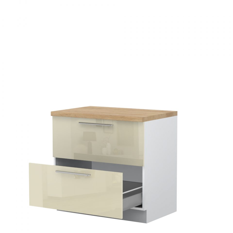 Kuhinjski predalnik Riva  R-90-2MBOX/2 dva metal box predala