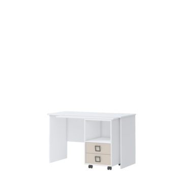 Pisalna miza Kiki RS, dimenzija 125 x 60 x 76 cm, VEČ BARV