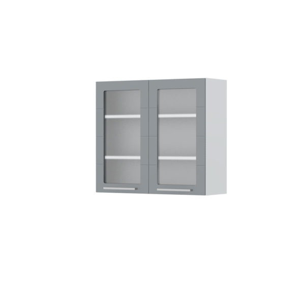 Kuhinjska zgornja omarica Highline V7-80-2KS/3, dvoja vrata,VEČ BARV