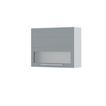 Kuhinjska zgornja omarica s steklom Highline V7-90-1K1SP/3, vrata