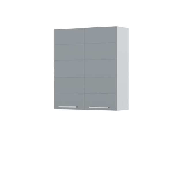Kuhinjska zgornja omarica Highline V9-80-2K/3, dvoja vrata ,VEČ BARV