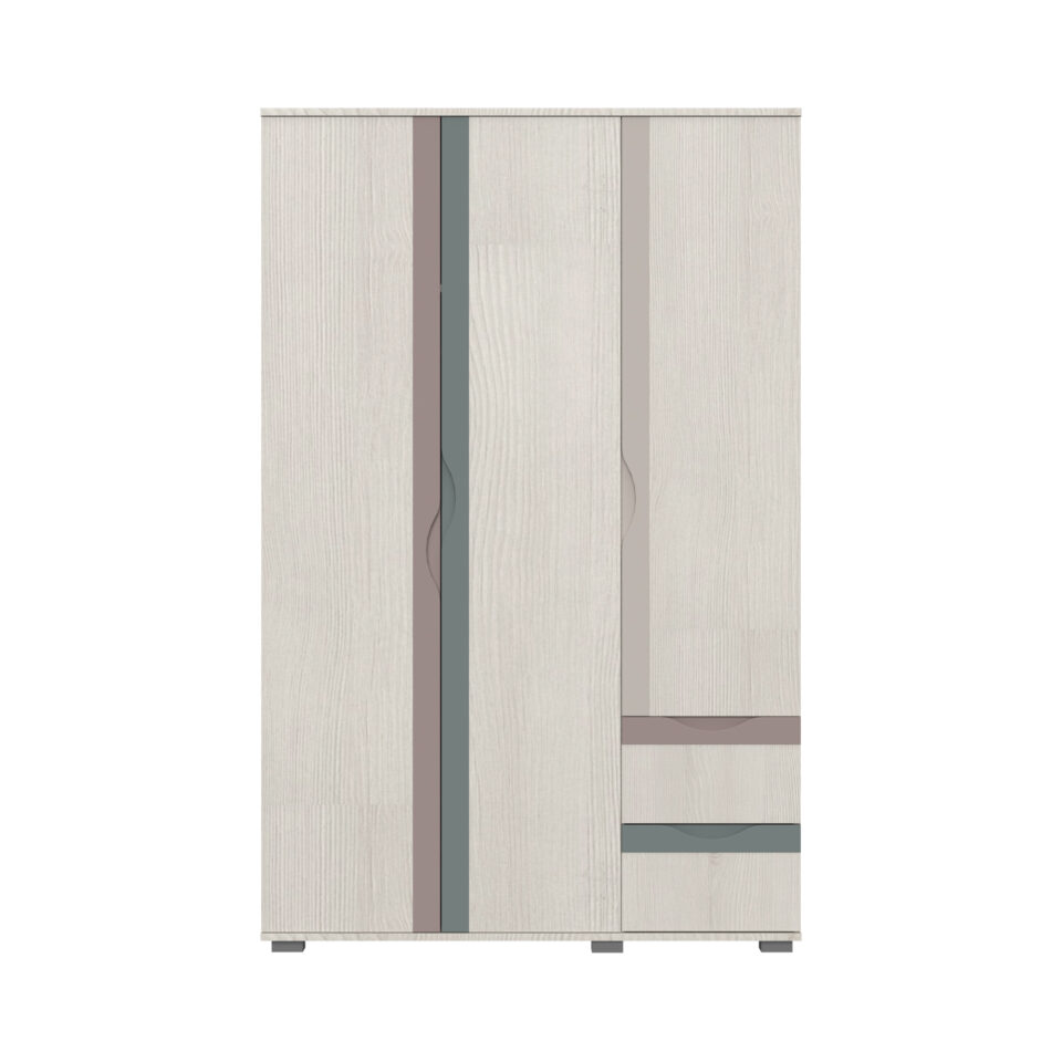 Garderobni ormar Kiki JOY G32, dimenzija 128 x 56 x 200 cm