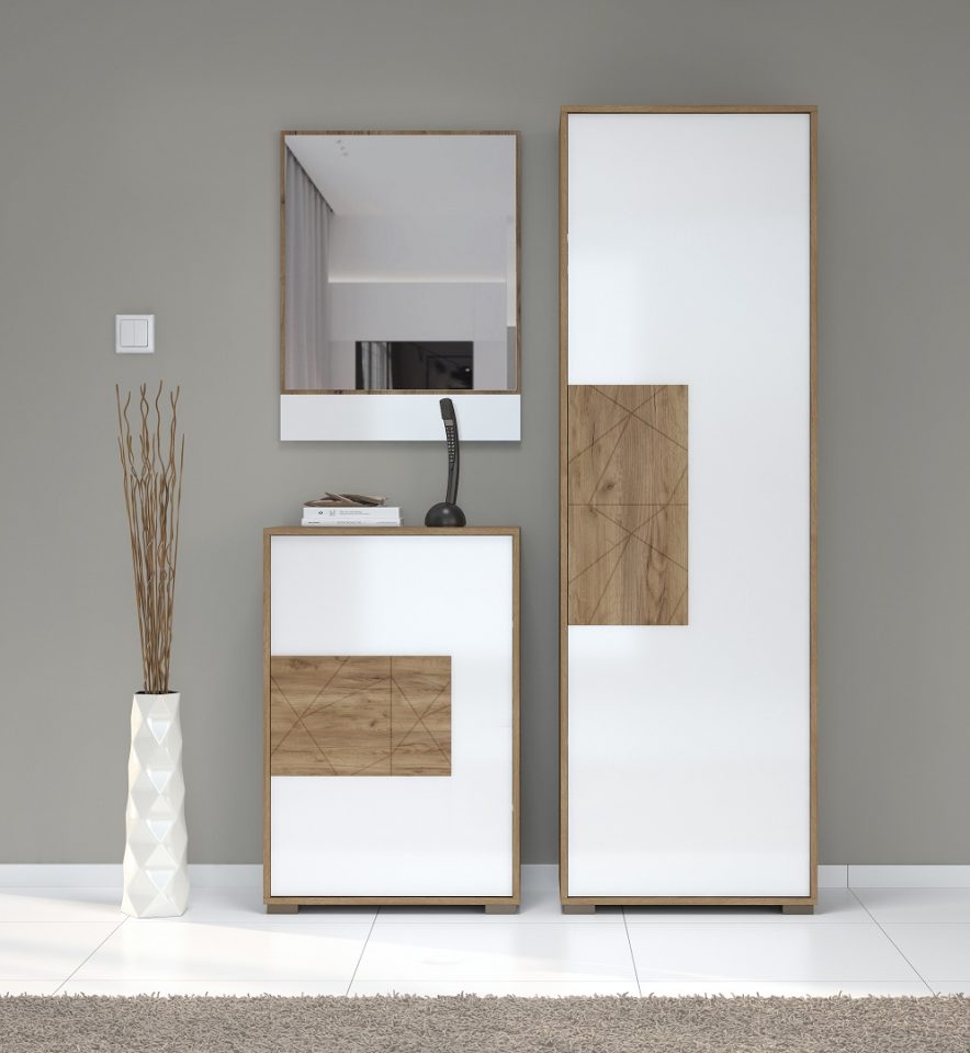 Komplet predsobe Milla STELA, sestav 3