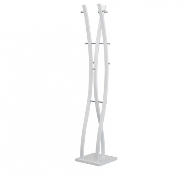 Vješalica W50, od praškasto lakiranog čelika, bijele ili crne boje