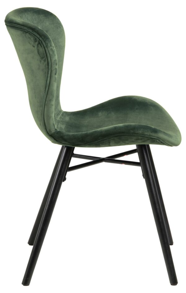 Blagovaonska stolica Batilda, baršunasta tkanina, više boja