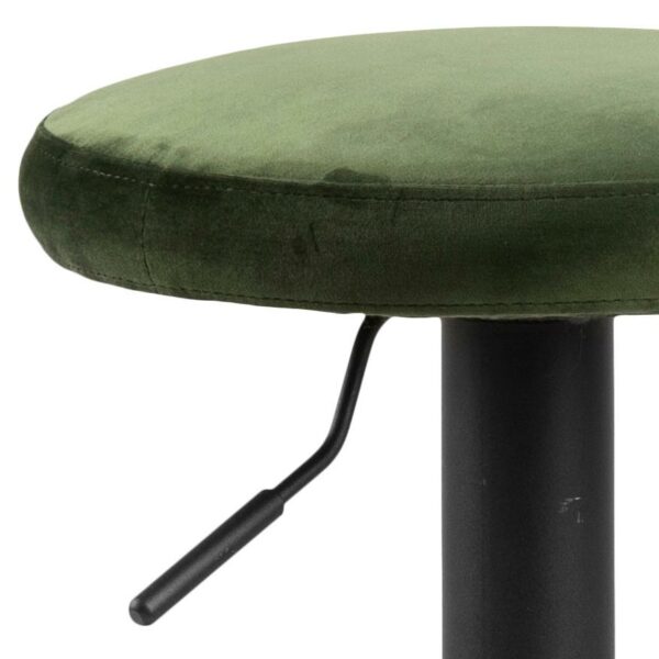 Barski stol Finch, sedež z žametno tkanino, več barv
