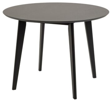 Okrogla Jedilniška miza Roxby, več barv - Črna