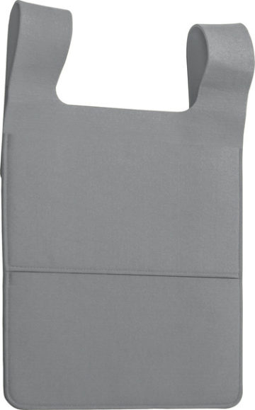 Viseča vreča za shranjevanje 40 x 62 x 1,5 sive barve