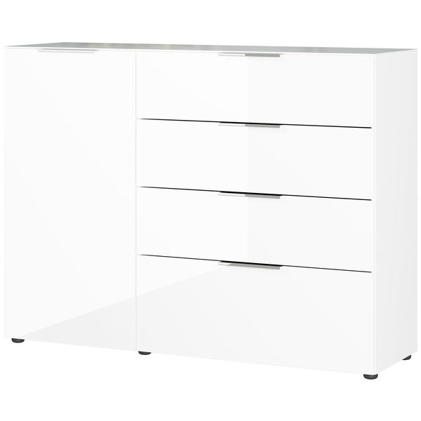 Komoda Oakland 3697, VIŠE BOJA - Bijela