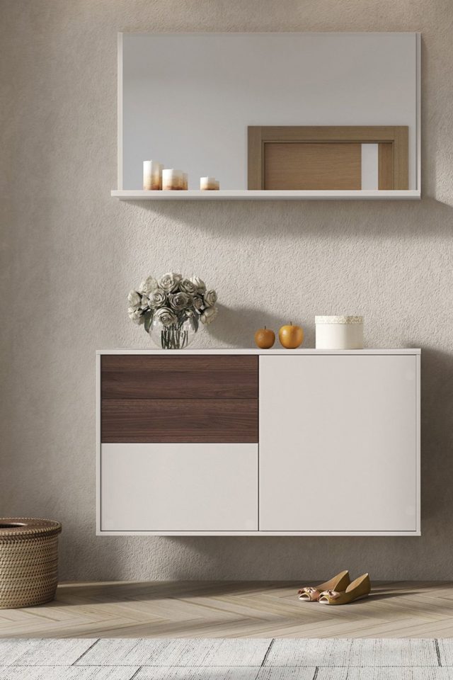 Ogledalo Madeo 2955-572, dimenzije 118 x 65 x 16 cm