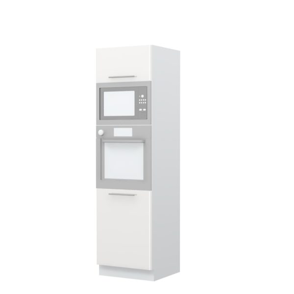 Kuhinjska spodnja omarica Modern za vgradno pečico in mikrovalovno K23-60-RM/3 , VEČ BARV