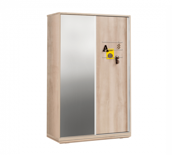 Klizni ormar Duo dimenzija 130 x 204 x 64 cm