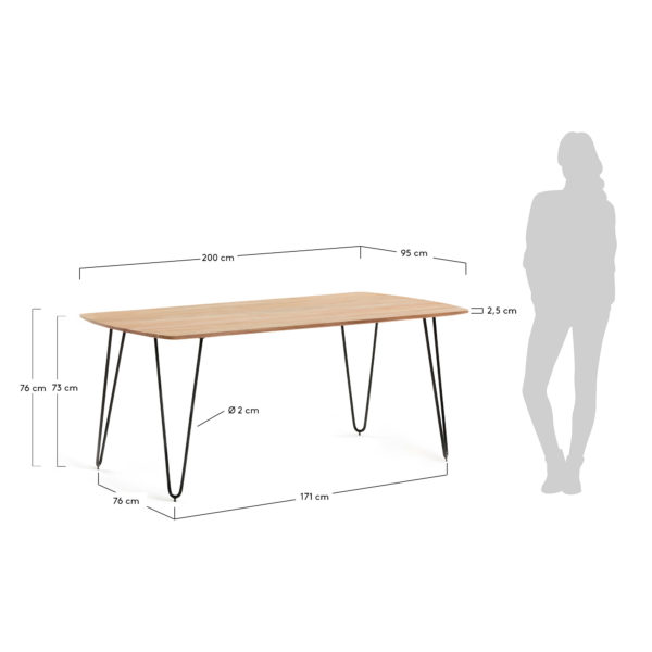 Blagovaonski stol Barcli, dvije dimenzije