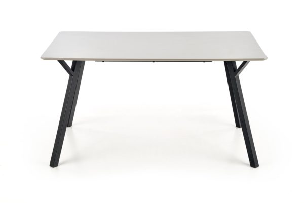 Blagovaonski stol Balrog, pravokutan, svijetlo siv