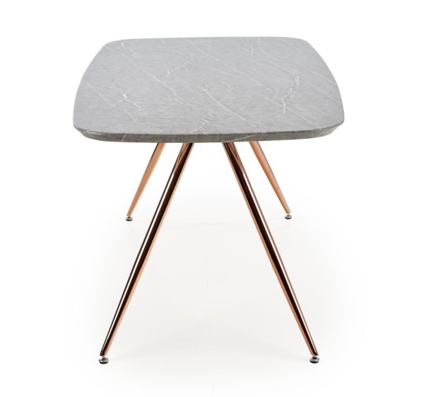 Blagovaonski stol Barcano, nijansa siv mramor