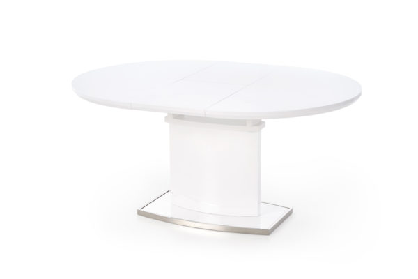 Blagovaonski stol Federico, raztegljiv, bijel