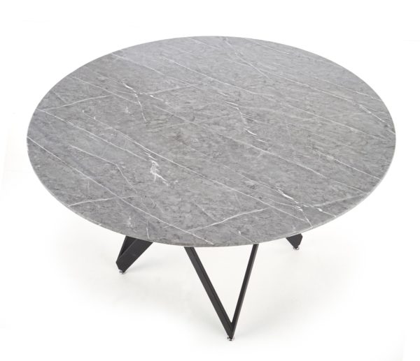 Jedilniška miza Gustimo, odtenek sivega marmorja