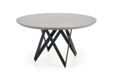Blagovaonski stol Gustimo, nijansa sivog mramora