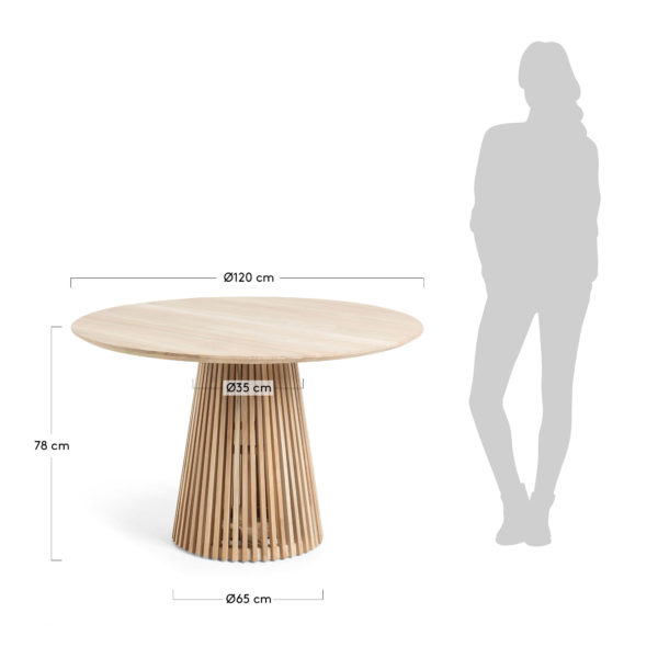 Blagovaonski stol Irune, dvije boje