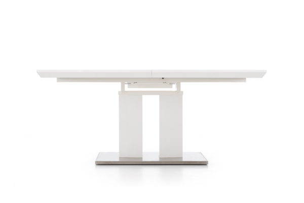 Blagovaonski stol Lorenzo, raztegljiv, bijel